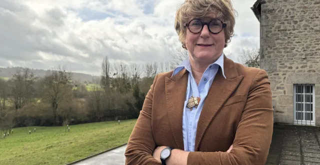 photo  anne-sophie lemée, maire de condé-sur-sarthe (orne), est candidate à sa réélection en 2026.  &copy;  ouest-france 