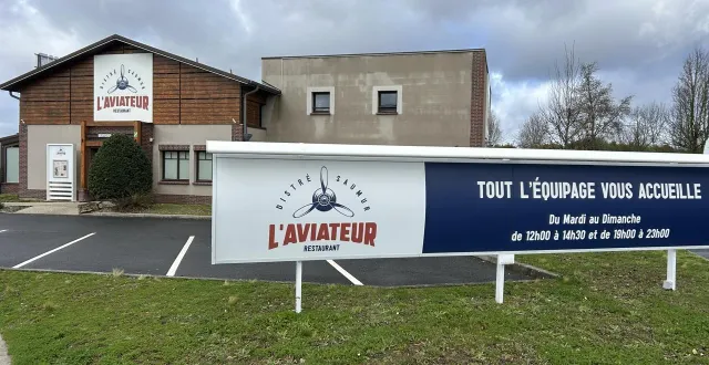 photo  distré, vendredi 6 février. le restaurant l’aviateur a fermé le 30 janvier. la liquidation judiciaire a été prononcée le 4 février.  &copy;  co 