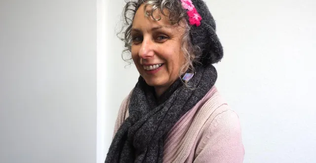 photo  sophie van oost est aesh (accompagnant des élèves en situation de handicap) depuis une dizaine d’années.  &copy;  co antoine richard 