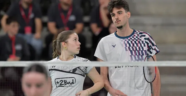 photo  les caennais clémence gaudreau et milo dubois ont chuté au 2e tour des qualifications.  &copy;  guillaume marie 