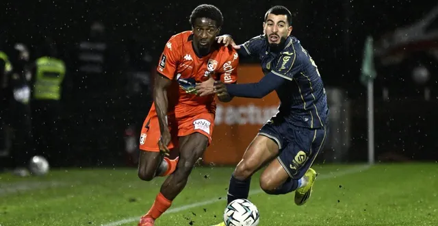 photo  peter ouaneh n’est pas dans le groupe lavallois qui affronte le mans, samedi 7 février.  &copy;  marc ollivier/ouest-france 