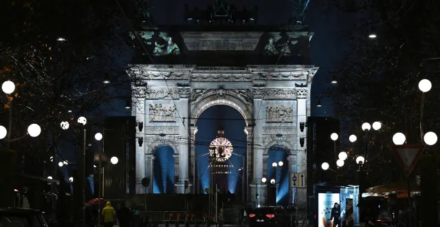 photo  la cérémonie d’ouverture de ces jo 2026 se déroulera sur plusieurs sites italiens à la fois.  &copy;  tetsu joko / the yomiuri shimbun via afp 