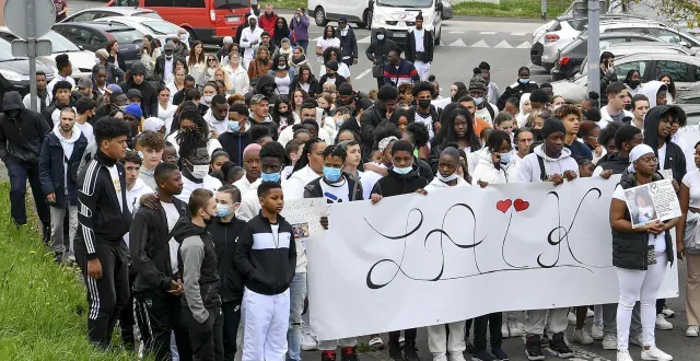 photo  une semaine après le crime, 250 personnes avaient rendu hommage à laïk nanor au cours d’une marche blanche, à coulaines.  &copy;  archives le maine libre - yvon loué 