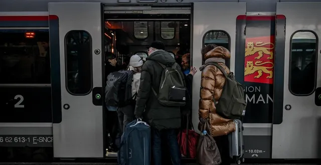 photo  la circulation des trains a été interrompue dans le secteur de lisieux (calvados), dans la soirée de ce vendredi 6 février 2026. les usagers de la ligne ont dû composer avec une heure de retard.  &copy;  martin roche, ouest-france 
