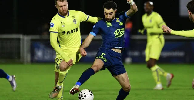 photo  zakharyan et ses partenaires du stade briochin se sont battus jusqu’au bout pour arracher l’égalisation face à sochaux.  &copy;  philippe kermoal 