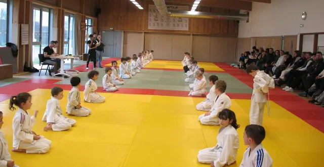 photo  les jeunes judokas ont patiemment attendu le verdict.  &copy;  co 