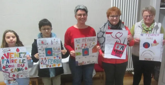 photo  les cinq dessins sélectionnés.  &copy;  ouest-france 