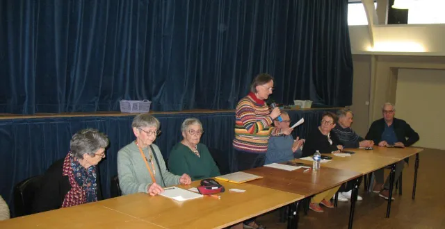 photo  gérard chartier (au bout de la table) était déjà membre du conseil d’administration.  &copy;  co 