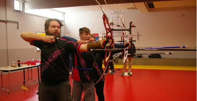 photo  le montreuil-juigné tir à l’arc compte une quarantaine d’adhérents.  &copy;  co 