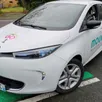 photo le véhicule tout électrique de location sera bientôt remplacé.