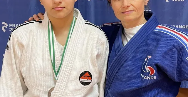 photo  rahida et son entraîneur julie lemaire.  &copy;  le maine libre 