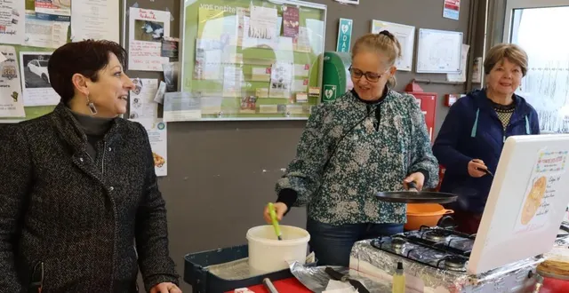 photo  une équipe dynamique et toujours souriante.  &copy;  le maine libre. 