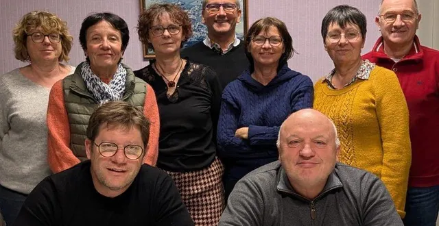 photo  l’équipe du comité des fêtes.  &copy;  le maine libre 