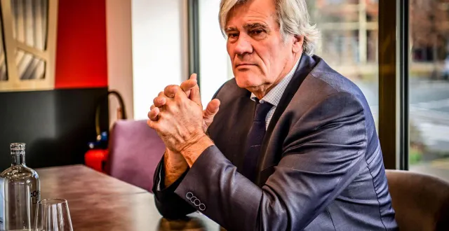 photo  stéphane le foll est candidat à sa propre succession à la mairie du mans.  &copy;  archives le maine libre - yvon loué 