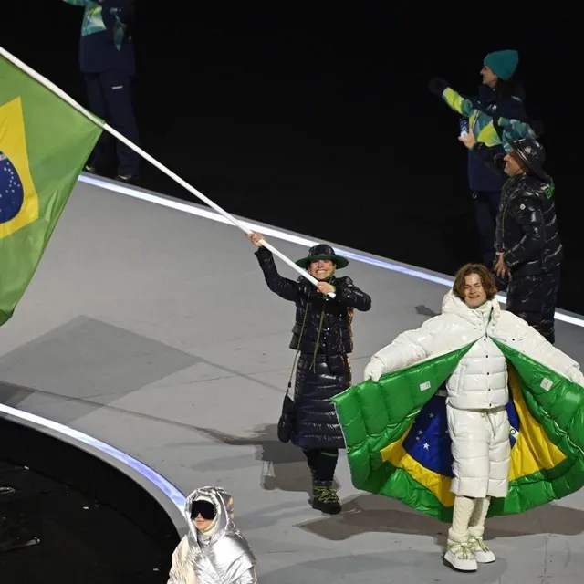 photo les délégations ont été originales dans leurs tenues, à l’image du brésil.  ©  afp