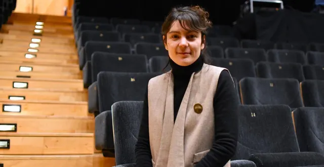 photo  charlotte lagrange a pris la direction du théâtre et centre dramatique national de vire normandie (calvados) en janvier 2026.  &copy;  ouest-france 