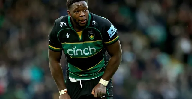 photo  emmanuel iyogun sera un des anglais à suivre du tournoi des 6 nations.  &copy;  getty images via afp 