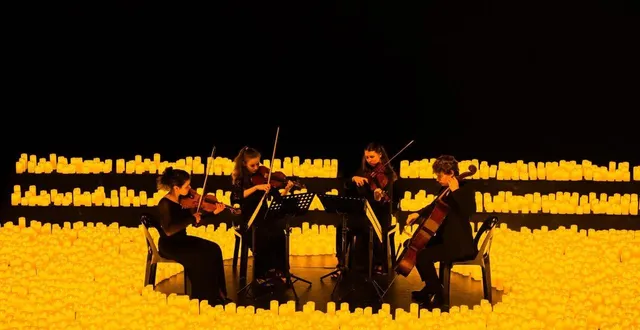 photo  un concert candlelight® avec un quatuor à cordes. salle sémaphore, à nantes, le concert de la saga le seigneur des anneaux sera joué les 13 et 14 mars 2026, soit quatre représentations.  &copy;  fever 