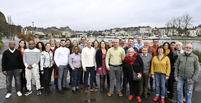 photo  la liste a été dévoilée à la presse ce dimanche 1er février 2026.  &copy;  un avenir pour sablé 