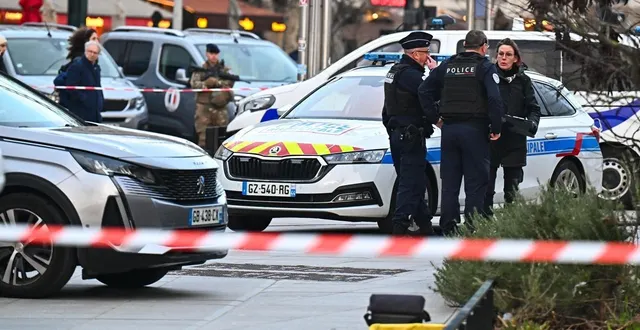 photo  une rixe à l’arme blanche a dégénéré à la croisée des tramways dans le centre-ville de nantes, vendredi 6 février.  &copy;  franck dubray / ouest france 