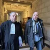 photo dany leprince et son avocat, maître morice, en décembre 2024, après leur passage devant la commission d’instruction de la cour de révision en vue d’un nouveau procès sur l’affaire e leprince.