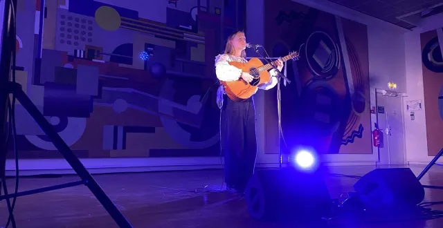 photo  augusta s’est produite au musée d’art et d’histoire de cholet, jeudi soir.  &copy;  co 