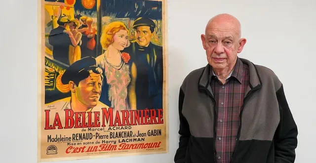 photo  jean-pierre bleys est un passionné de cinéma et un collectionneur d’affiches. il présentera une conférence sur le sujet le 11 février.  &copy;  co 