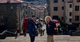 actu cin&eacute;ma  julien le berre et alexandra lamy viendront présenter le film « compostelle » à cholet. 