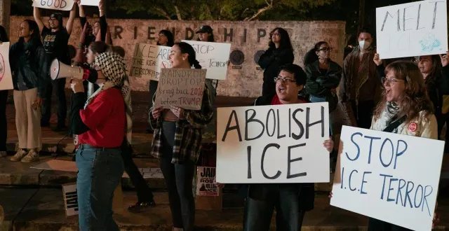 photo  des manifestations contre l’ice ont eu lieu à la fin du mois de janvier à miami (floride).  &copy;  anadolu via afp 