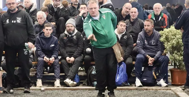 photo  avec 176 triplettes masculines et 64 équipes féminines, le grand prix de pétanque de saint-lô fait le plein, comme chaque année depuis 30 ans.  &copy;  ouest-france 