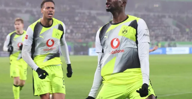 photo  serhou guirassy a marqué le but victorieux ce samedi.  &copy;  afp 