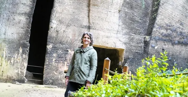 photo  doué-en-anjou, jeudi 5 février 2026. responsable du site, morganne postec est très enthousiaste à l’idée de présenter la nouveauté de cette année aux visiteurs.  &copy;  co - matthieu gruaz-toussaint 