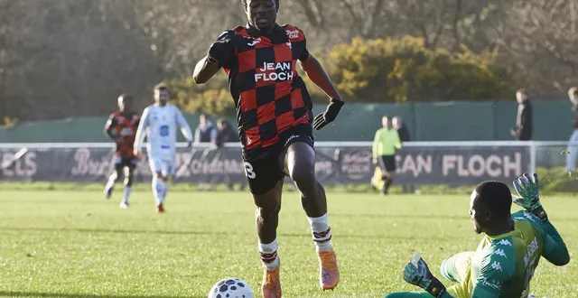photo  les lorientais se sont imposés dans les dernières minutes.  &copy;  morgane le guen 