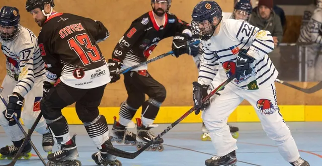 photo  les hawks s’inclinent.  &copy;  co-regine lemarchand 