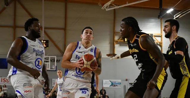 photo  kévin bichard et les fougerais ont manqué de peu la victoire à tours, samedi 7 janvier.  &copy;  archives ouest-france 