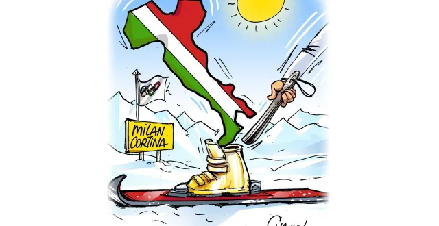 photo  les xxves jeux olympiques d’hiver de milan et de cortina d'ampezzo, en italie, inspirent chaunu.  &copy;  chaunu 