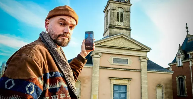 photo  spécialiste de l’histoire des religions, le manceau damien fabre a démarré sur youtube il y a six ans.  &copy;  le maine libre - yvon loué 