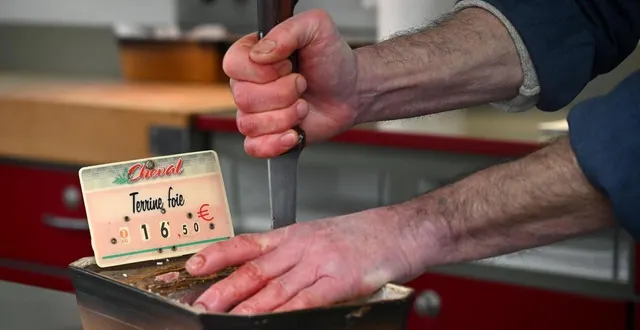 photo  de moins en moins de français consomment de la viande chevaline.  &copy;  marc ollivier/ouest-france 