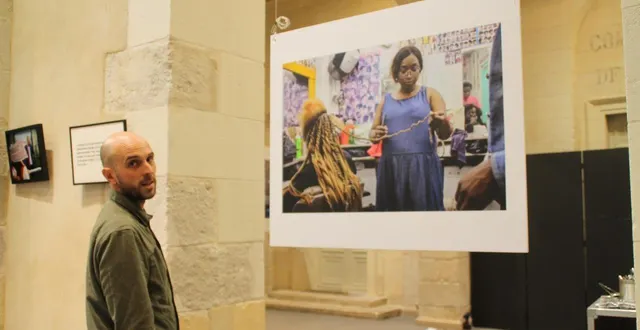 photo  camille millerand : « cette photo représente la réussite d’une femme dans son intégration ».  &copy;  le maine libre 