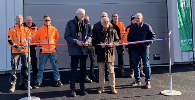 photo  le bâtiment inauguré est destiné à répondre aux besoins croissants des services municipaux.  &copy;  le maine libre 