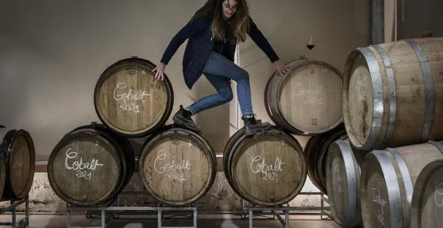 photo  pauline lair a ouvert son chai urbain, 1006, en 2020.  &copy;  paul stefanaggi 