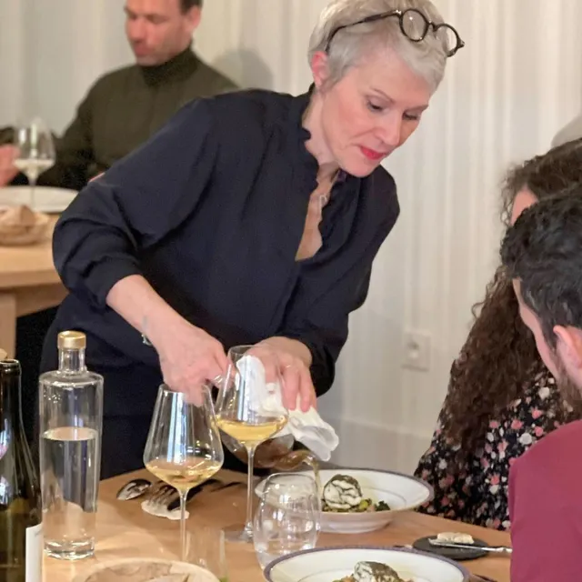 photo lorine bost a ouvert une résidence pour chef gastronomique.  ©  ange taddei