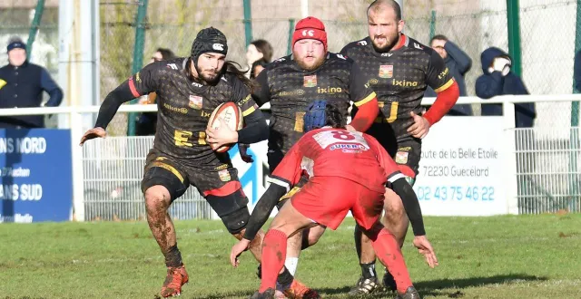 photo  le rcm l’a emporté à domicile contre clamart, dimanche 25 janvier 2026.  &copy;  le maine libre 