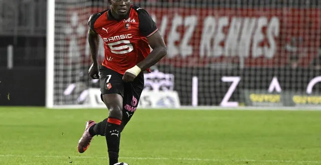 photo  le joueur du stade rennais breel embolo, a été victime d’une tentative de cambriolage à son domicile, à la suite du match de foot contre lens.  &copy;  philippe renault / ouest-france 