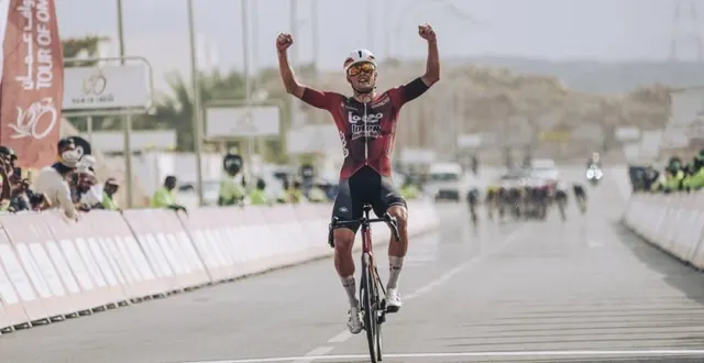 photo  baptiste veistroffer remporte la deuxième étape du tour d’oman  &copy;  aso 