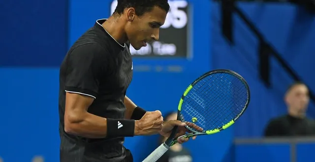 photo  félix auger-aliassime a remporté l’atp 250 de montpellier ce dimanche.  &copy;  sylvain thomas / afp 