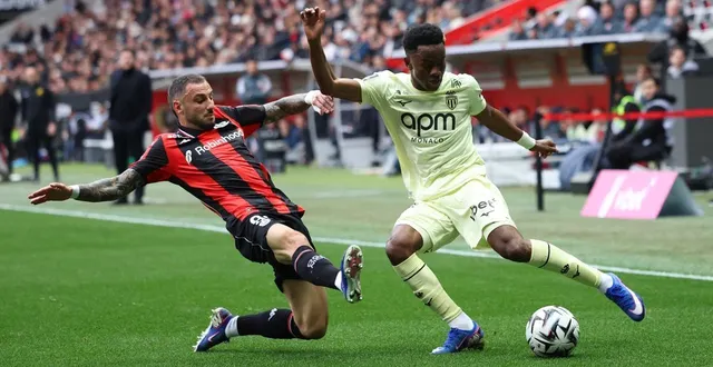 photo  au terme d’un match plutôt équilibré, l’ogc nice et l’as monaco se sont quittés sur un match nul et vierge.  &copy;  valery hache / afp 