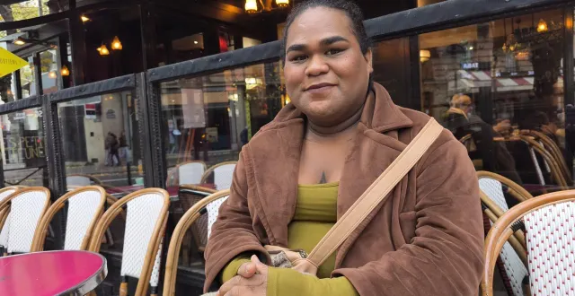 photo  laurence bolé s’est formée en nouvelle-calédonie auprès de pierre gope et a été ensuite admise à limoges, dans une classe de théâtre réservée aux ultramarins.  &copy;  valérie parlan ouest-france 