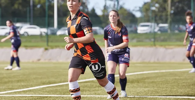 photo  marine macé et le fc lorient ont pris un bon point à roubaix.  &copy;  ouest-france 