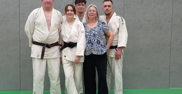 photo  chez les gelineau, le judo une affaire de famille.  &copy;  ouest-france 